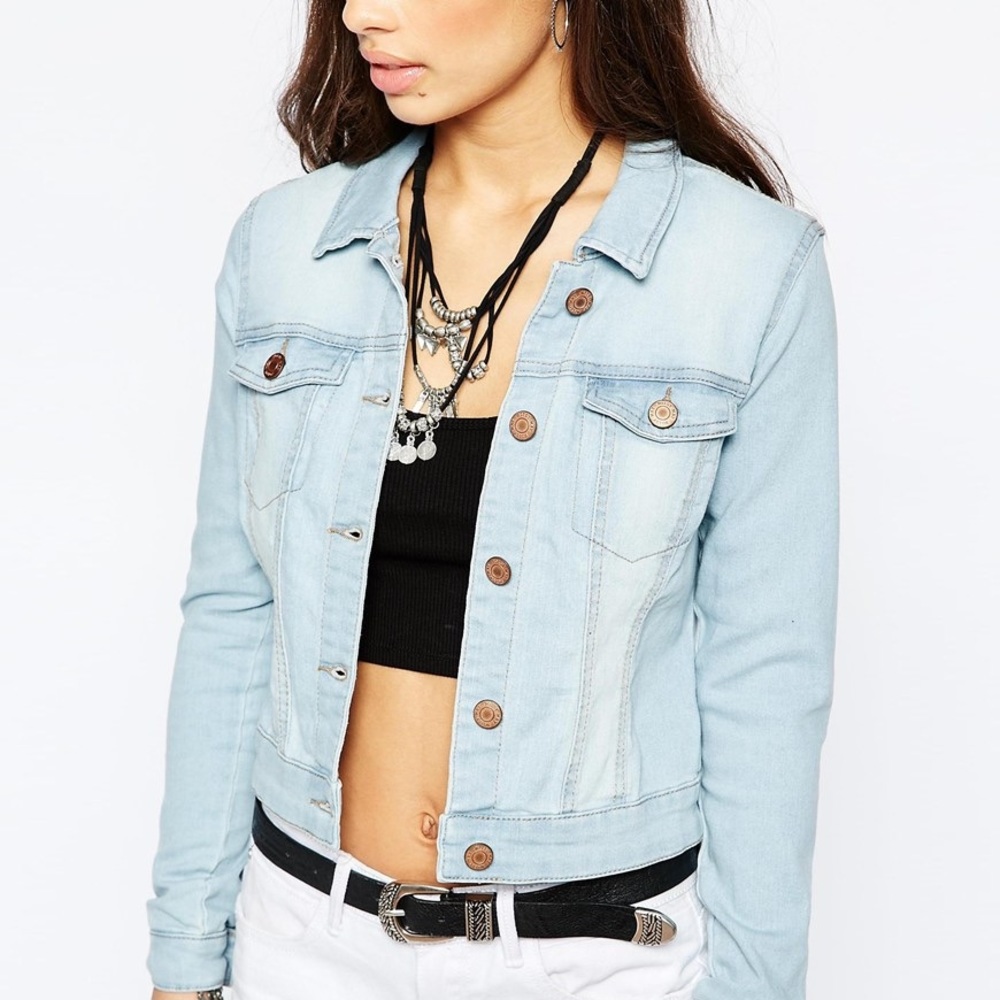 👖 Noisy May Denim Jacket - Size Large 👖
